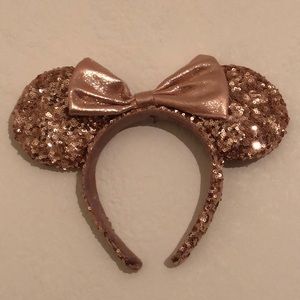Rose Gold Minnie Ears Disney Parks Official